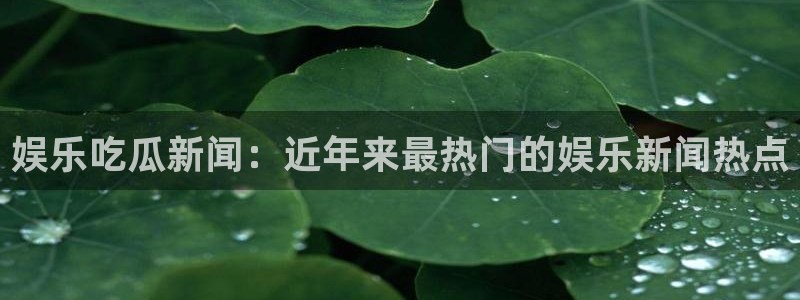 吃瓜新闻今日更新